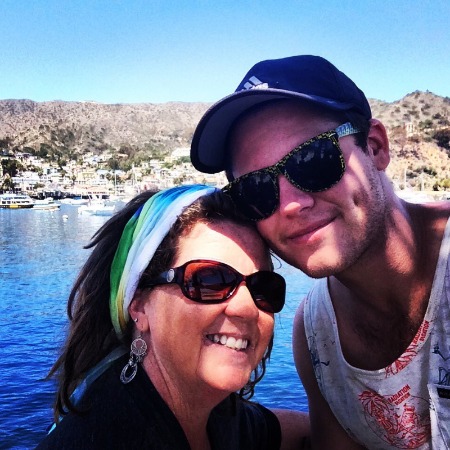 Matt Shively and his mother Billie Carpenter.